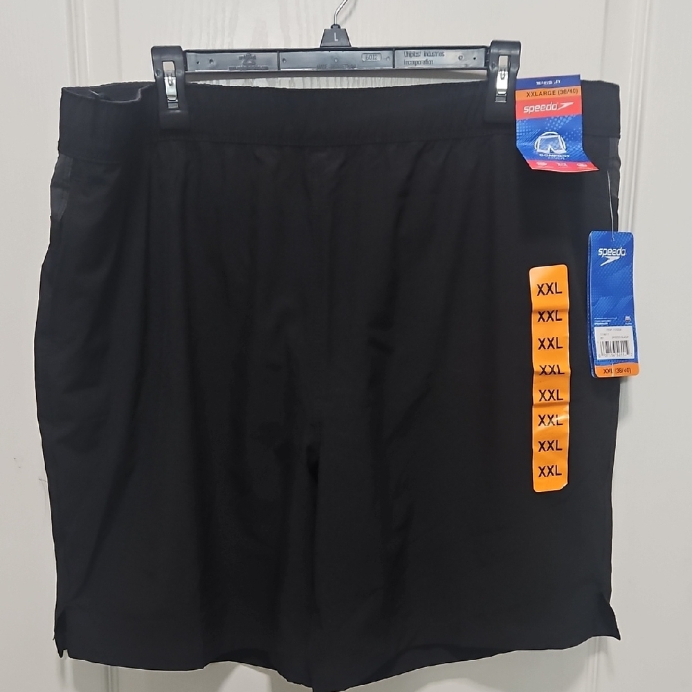 Speedo Classic Black Athletic Shortz